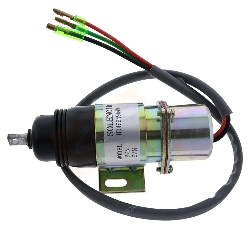 NewIn Stock 12V New Engine Stop Solenoid 716/30153 For JCB Crawler Excavator 8052 8060