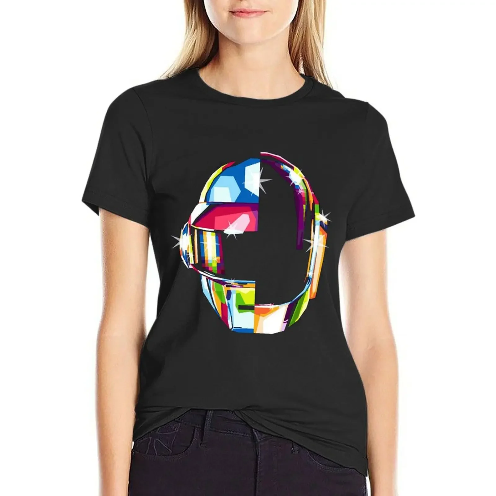 

House Electronic Music T-Shirt cute tops funnys plus sizes tops black t shirts for Women
