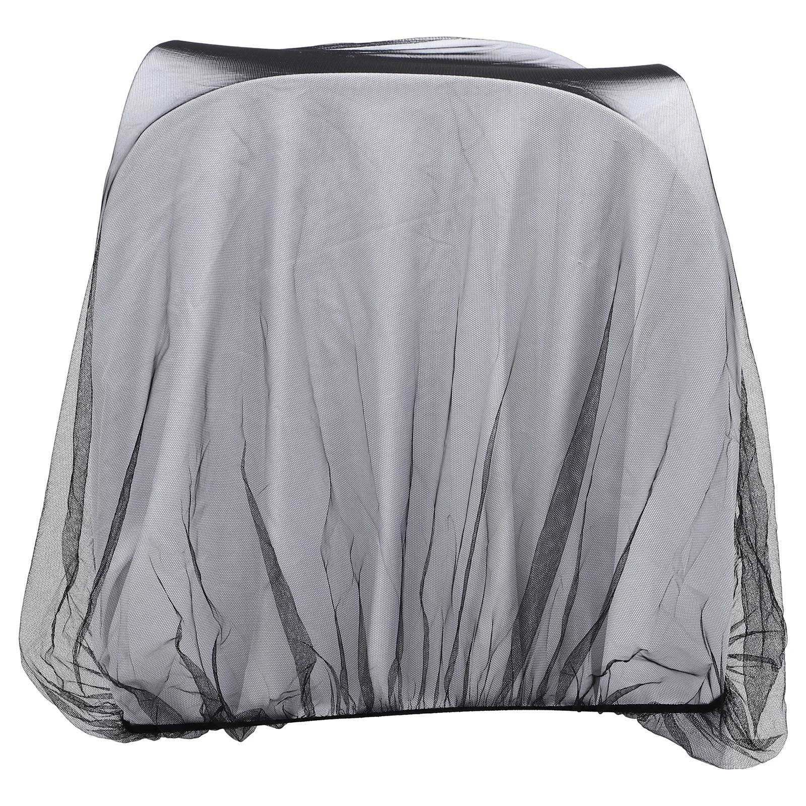 Rete per zanzariera per passeggino per neonati, culle, passeggini, penne da gioco, elastiche, adatte alla maggior parte dei carrozzine nere