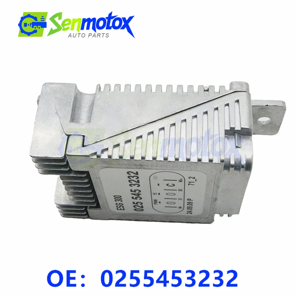 0255453332  For Mercedes-Benz C230 E320 SLK230 C280 W202 W210 S202 S210 2000 255453 NEW332 Cooling Fan Control Regulator Module