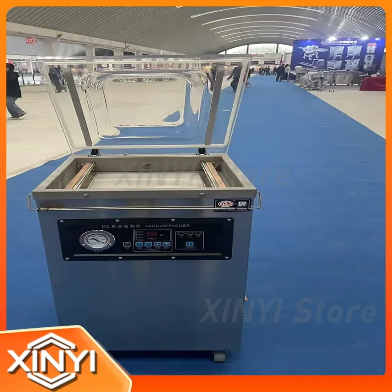 Commercial Wet and Dry Vacuum Sealer Single Chamber Stainless Steel Packaging Machine Groove Double Chamber Vacuum Packer