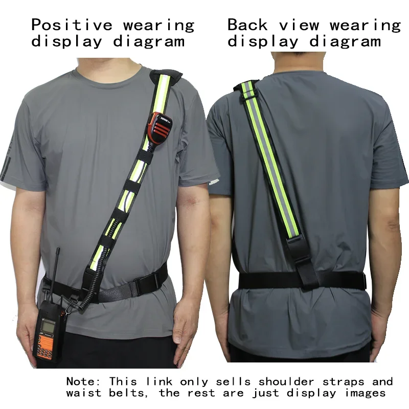 Multi Functional Tactical Shoulder Strap, Radio Outdoor Sports Rescue Shoulder Strap, Handheld Stand, Walkie Talkie  Waist bag