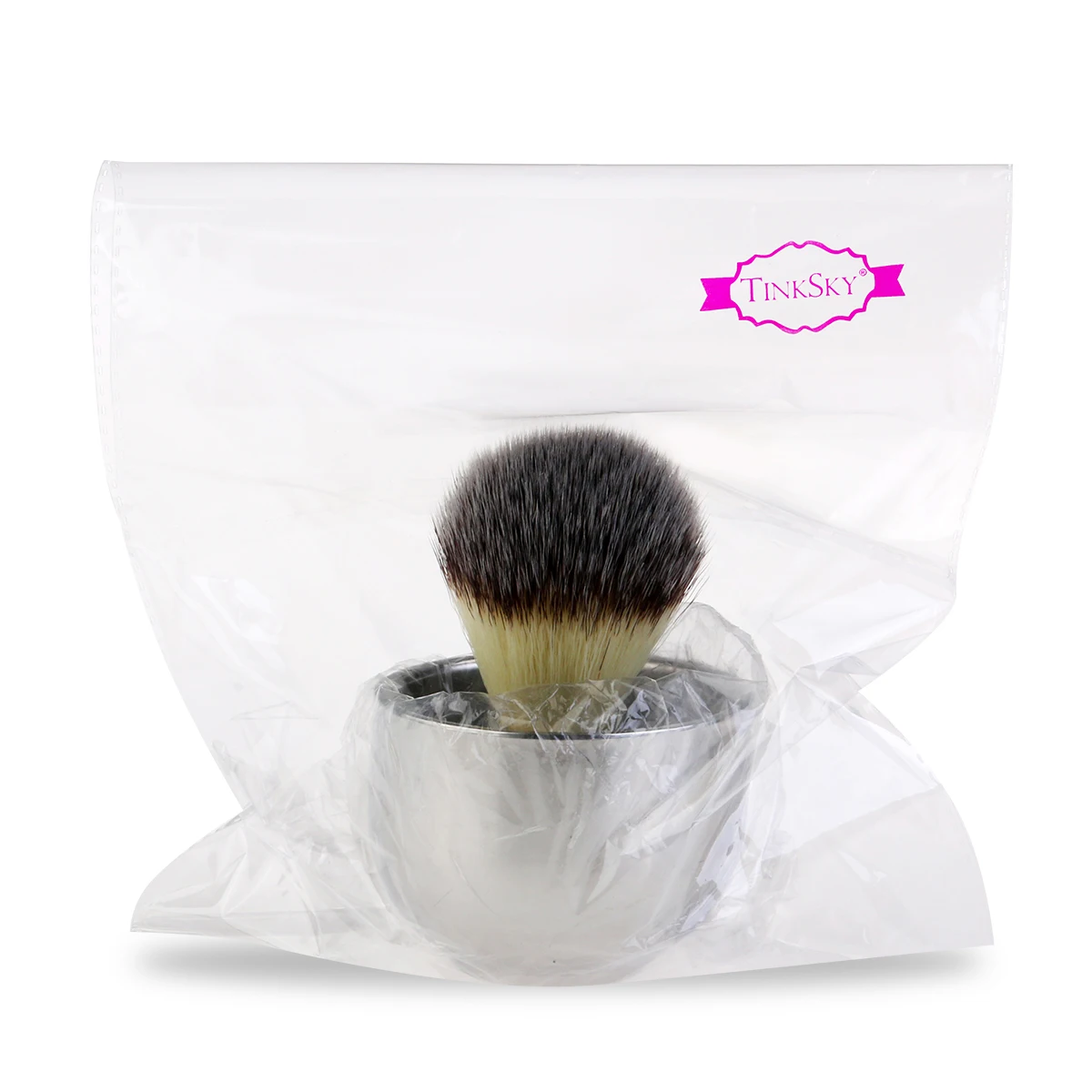 

Shaving Brush Set Stainless Steel Heat Insulation Mug Badger Hair Beard Shave Beard Brush Lather Exfoliating Wet