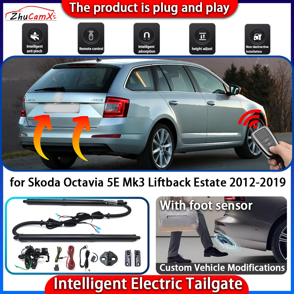 

Smart Powered Tailgate System for Skoda Octavia 5E Mk3 Liftback Estate 2012-2019 Automatic Intelligent Electric Trunk Lift Kit