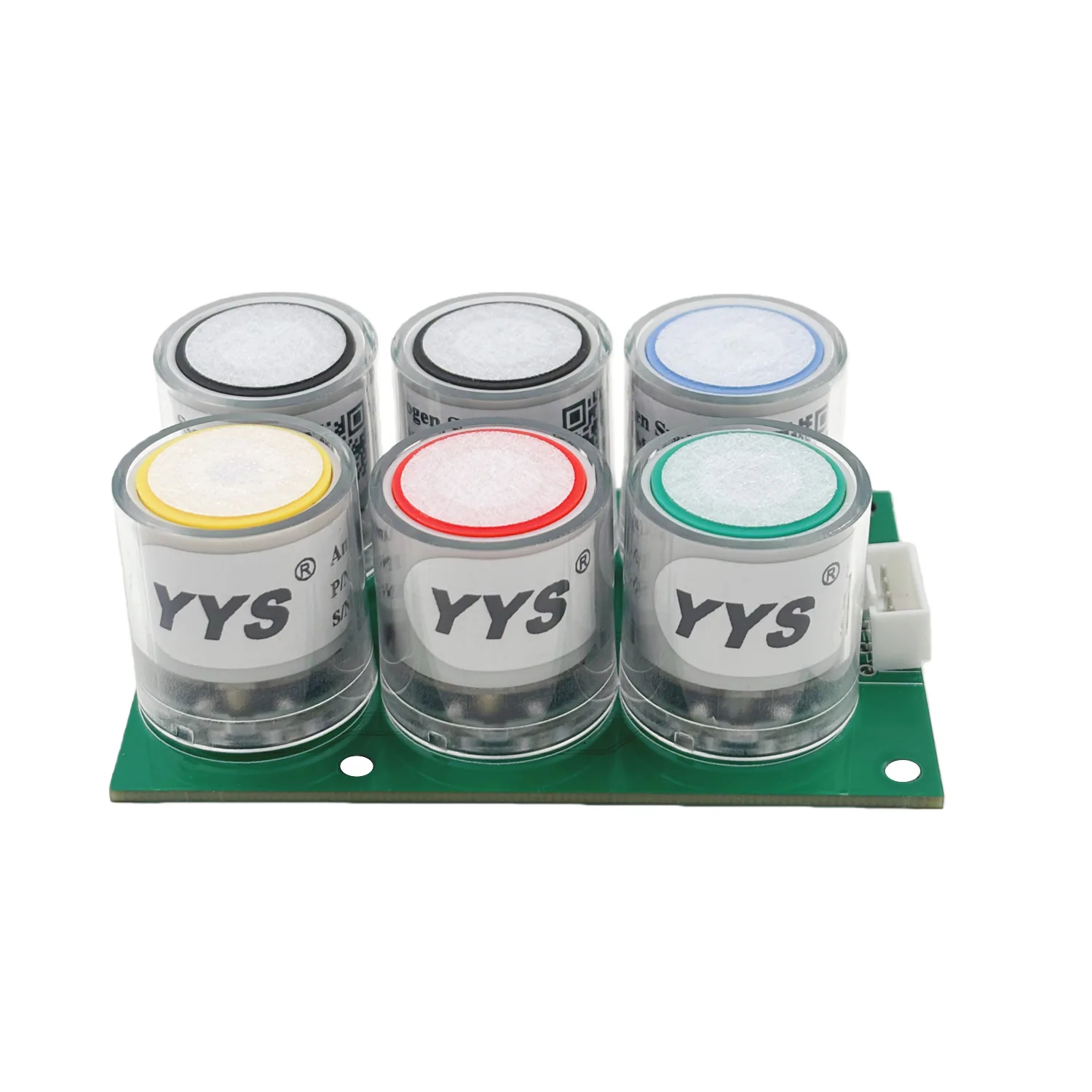 YYS 6IN1 Gas Sensor Module RS485 Output SO2/NH3/NO2/CO/H2S/CL2 For Factory Gas Leakage, Underground Operations