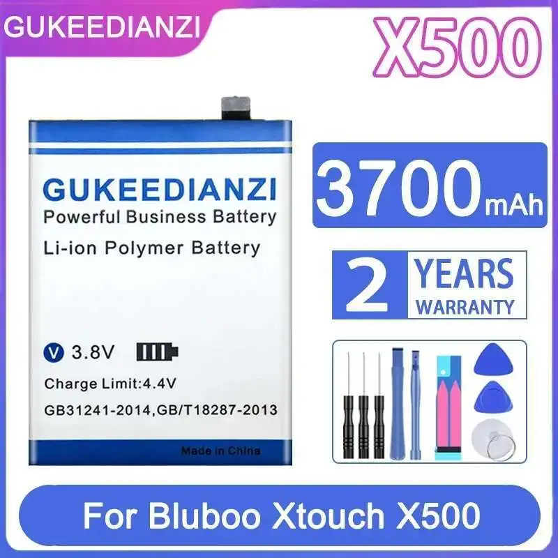 

Для Bluboo Xtouch X500 аккумулятор мобильного телефона экологически чистый сейф 3700 мАч