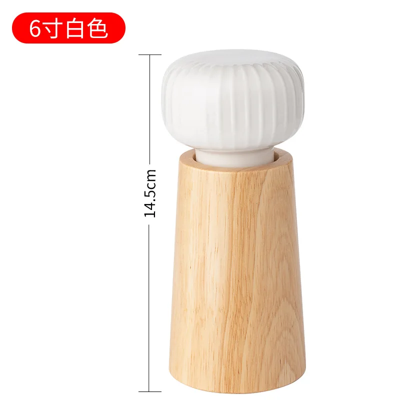 Nordic Pepper Grinder Manual Coarse Salt Grinding Bottle Seasoning Spice Ceramic Core Black Pepper Grinding Seasoning Bottle