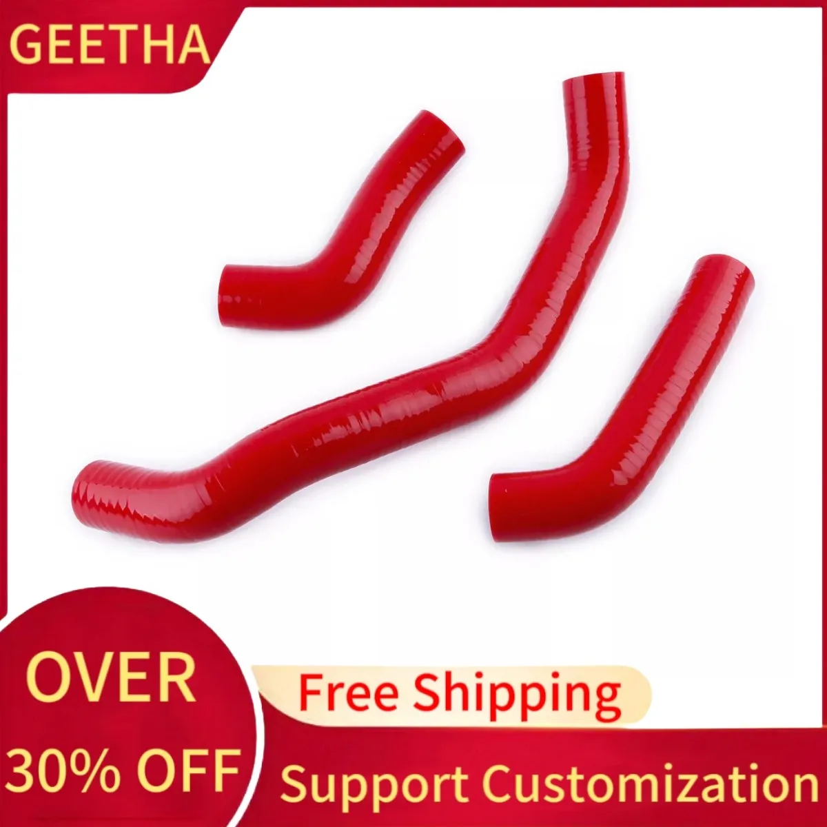 

For 1993-2005 Kawasaki ZX-11 ZZR1200 ZX-12C Silicone Radiator Coolant Hose