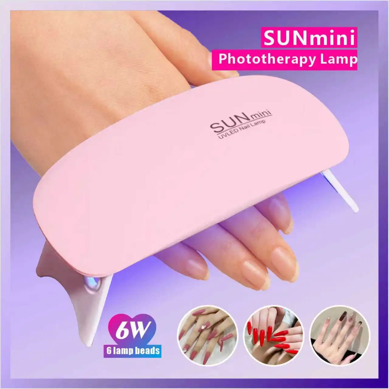 

Nail tool phototherapy lamp, advanced home nail tool for beginners, creating a variety of exquisite nail art, USB power supply