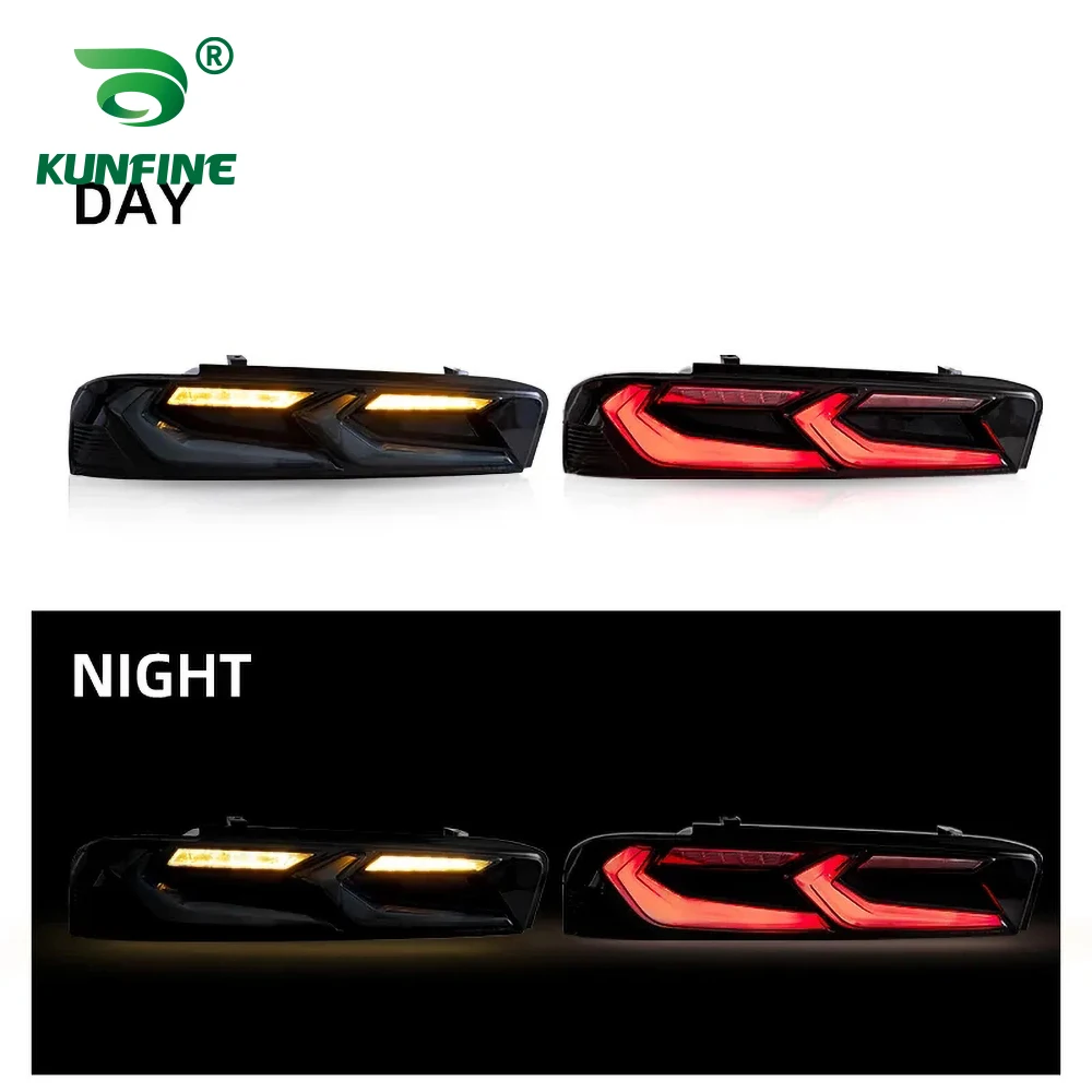 Pair Of Car Tail Light Assembly For Chevrolet Camaro 2015 2016 2017 LED Brake Signal light Car led Tail light Tuning Parts