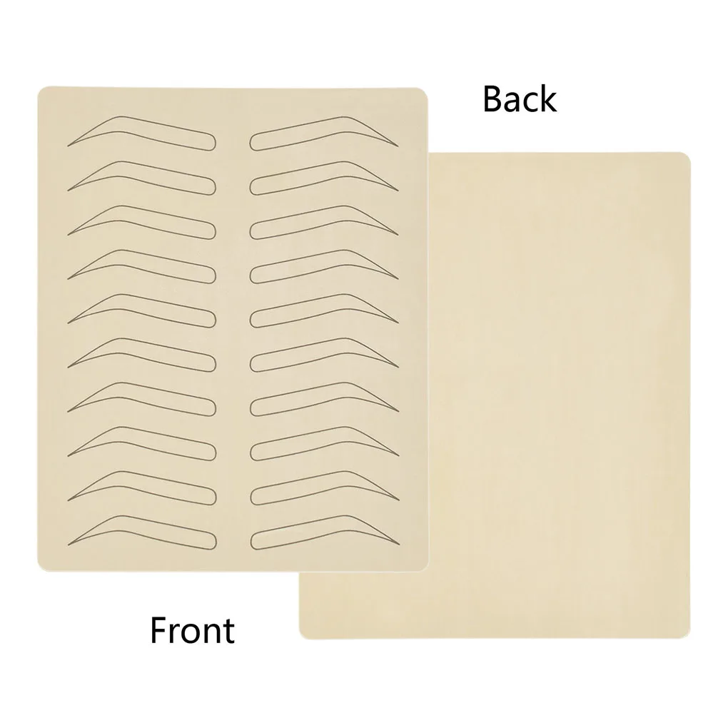 

Eyebrow Practice Skin Silicone Microblading Realistic Touch Training