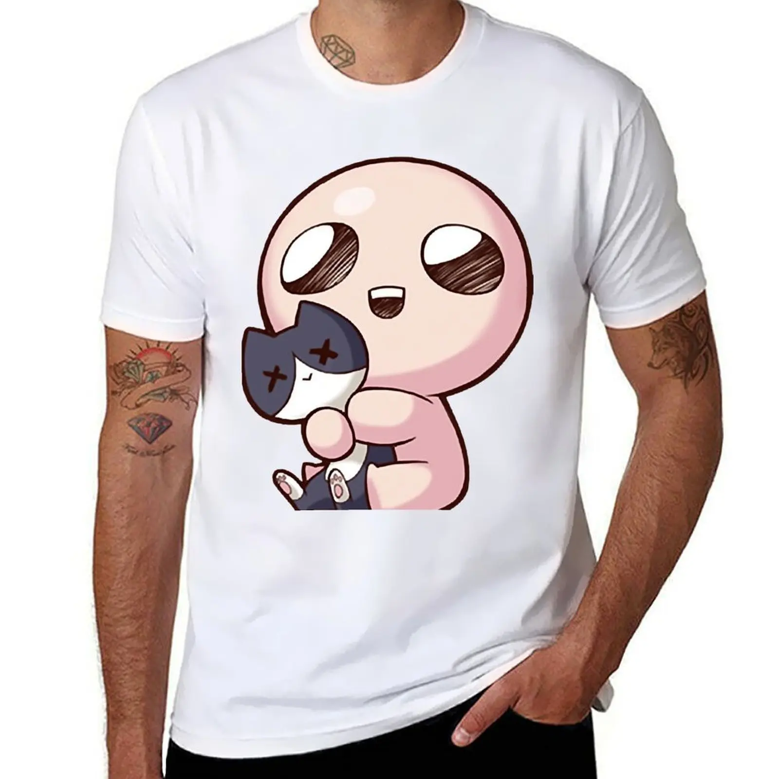 

The Binding of Issac Issac T-Shirt t shirt men 100% cotton luxury brand funny t shirts man T-Shirt
