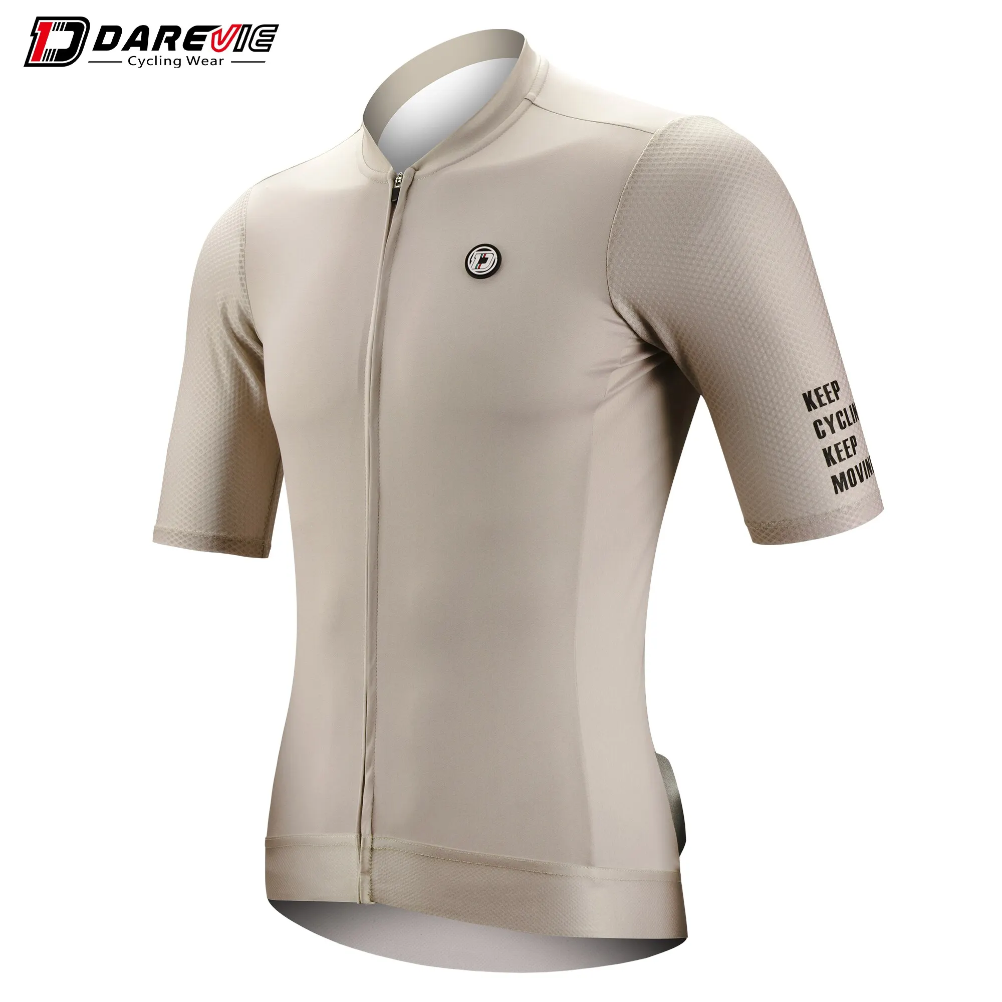 DAREVIE Wielertrui Mode Dames Wielertrui SPF 50+ Man Fietsshirt Hoge kwaliteit Zacht Ademend Fietsshirt MTB Road