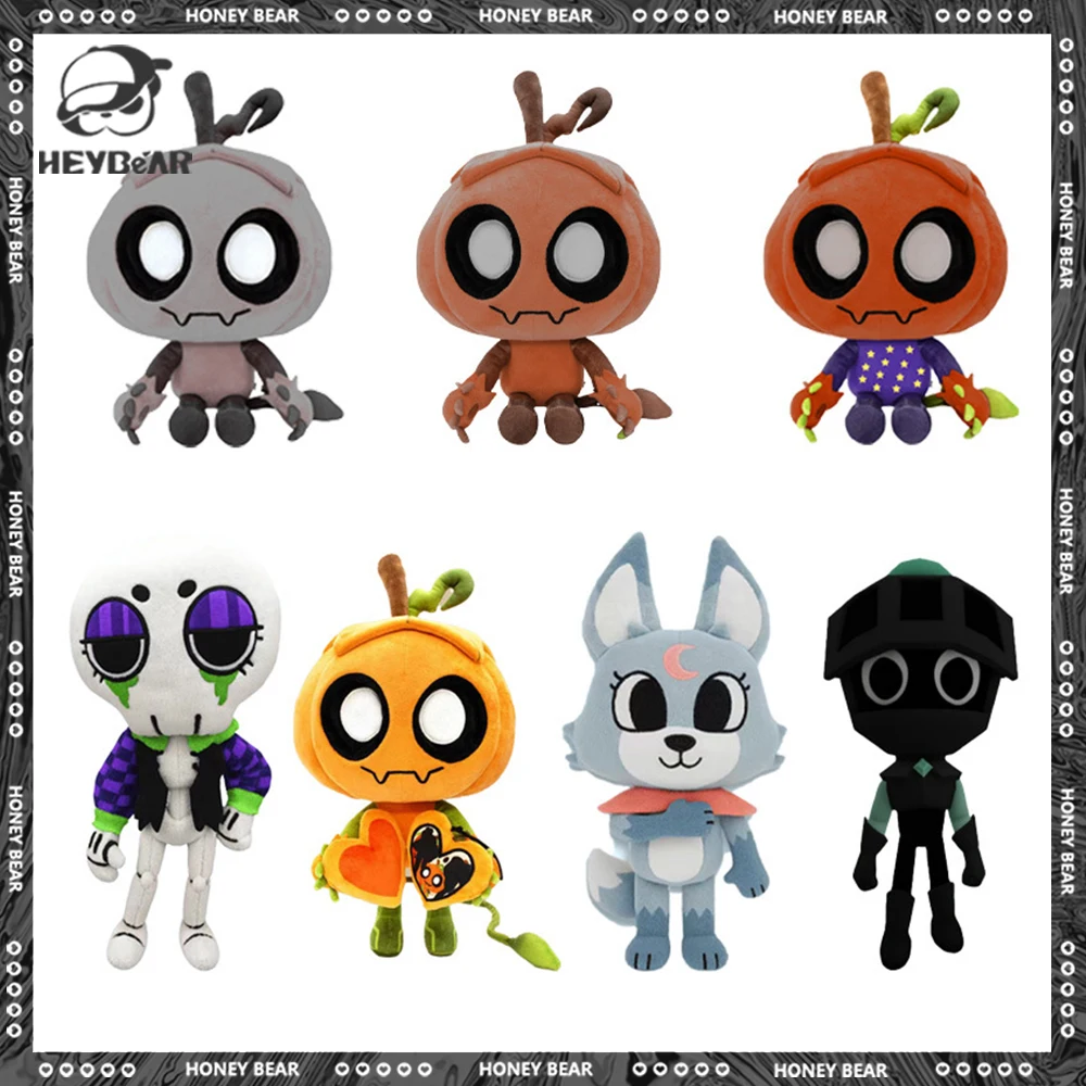 

New Gourdy Plush Doll Cute Anime Peripherals Toys Halloween Christmas Birthday Kids Gifts