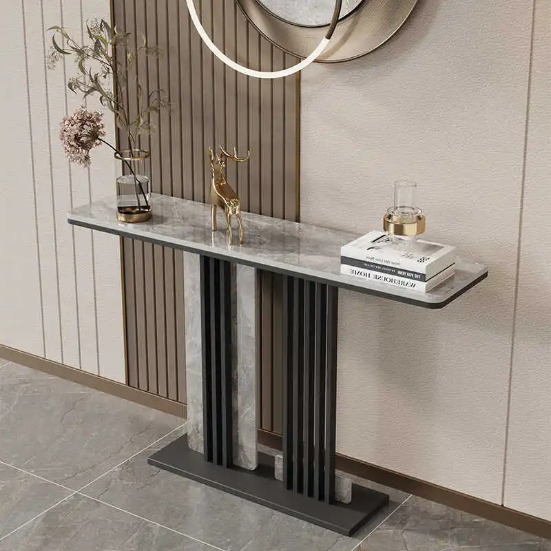 

Lobby Entrance Hall Console Tables Hallway Modern Porch Vintage Console Tables Luxury Stone Tavolo Living Room Furniture