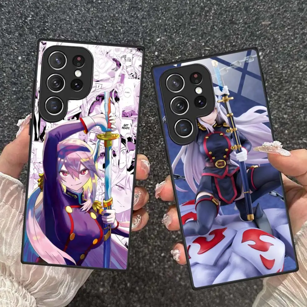 

Чехол для телефона Mato seihei no slave Uzen Kyouka для Samsung Galaxy S25 S24 S23 S22 S21 S20 Note20 Plus FE Ultra Glass Colorful Cover