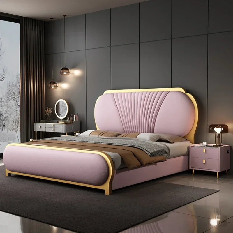 

Эстетичная двуспальная кровать King Size: недорогая, стильная, современная, роскошная, в скандинавском стиле, для спальни