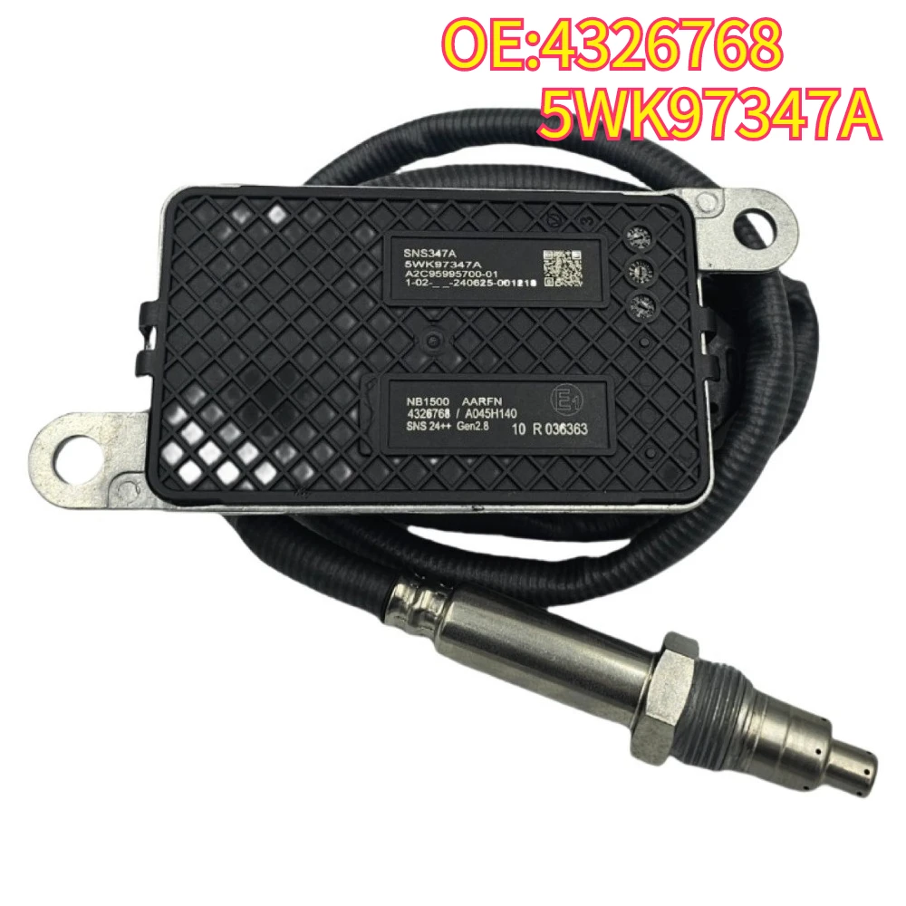 High quality New For 4326768   5WK97347A Nieuwe NOX-sensor geschikt voor Cummins DAF 24V 4326768 5WK97347A VS