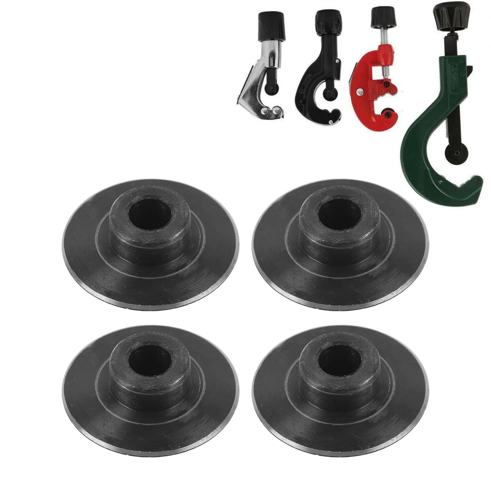 4 Pcs Tubing Cutter Replacement Wheel 38x19x9mm Manganese Steel Pipe Cutter Spare Blade for Copper Brass Aluminum