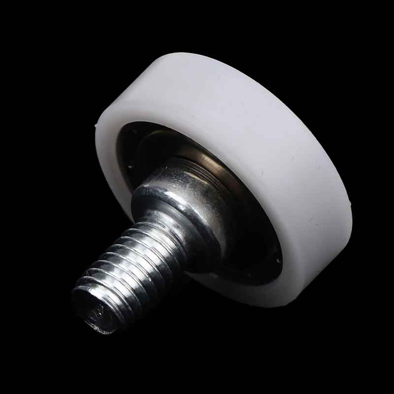 1PC M6*22*7 External Thread Plastic Arc Spherical Convex Wheel Screw Bearing Roller Drawer Mechanical Equipment Accessories