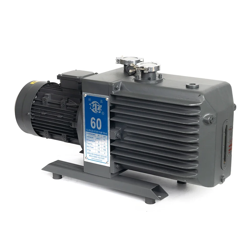 TRD-60 HVAC Oil Two-Stage Oil-Lubricated Rotary Vane Vacuum Pumps for Coating