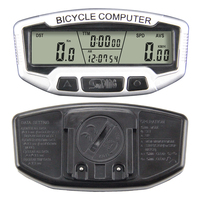 SUNDING Cycling Bicycle LCD Computer Bike Backlight Wired Code Table Speedometer