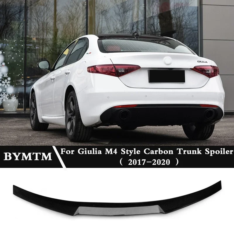 

M4 Style Real Carbon fiber Spoiler For Alfa Romeo Giulia