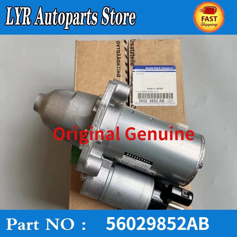 

Original Genuine 56029852AB New Starter Motor For Chrysler Dodge Jeep WRANGLER RAM 12-2021 3.6L 56029852AA R6029852AA