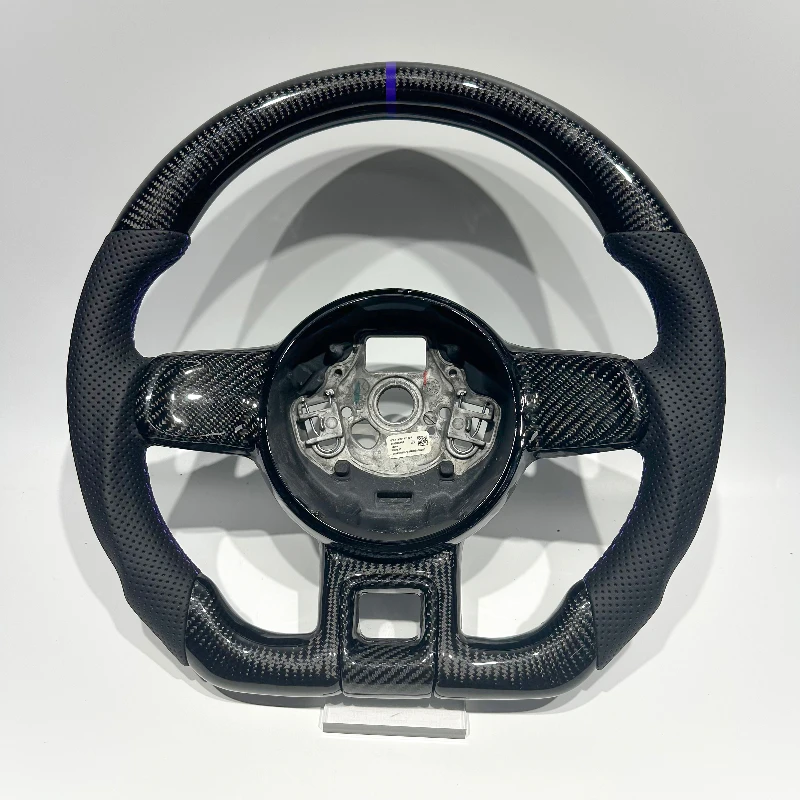 

Drop Shipping Real Carbon Fiber Steering Wheel for VW Volkswagen Beetle 2010 2013 2015 2019 2018 2012 with Perforated Leather