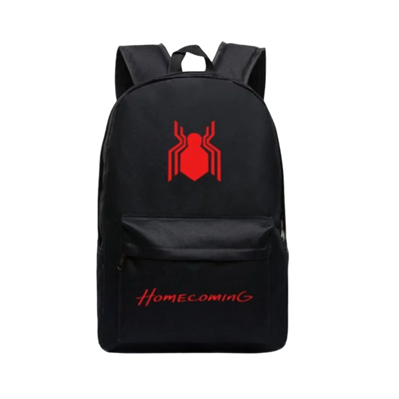 Marvel Series Spider-Man Cartoon Anime Fashion Oxford Cloth Versatile Leisure Travel Cool Large-capacity Backpack Holiday Gift