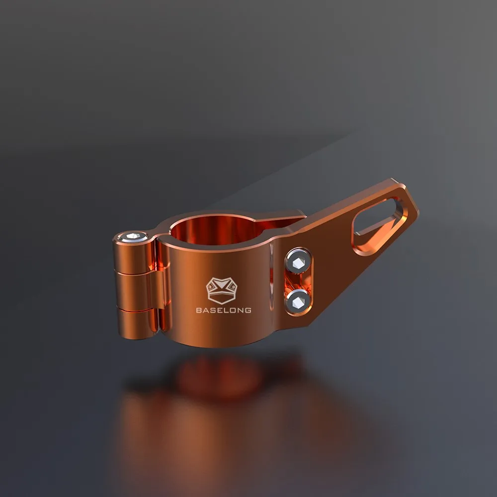 Estensione di supporto del cavalletto laterale del piede grasso della punta del cavalletto del motociclo in alluminio per Husqvarna 701 Enduro 701 Enduro 2016-2023 2022 2021