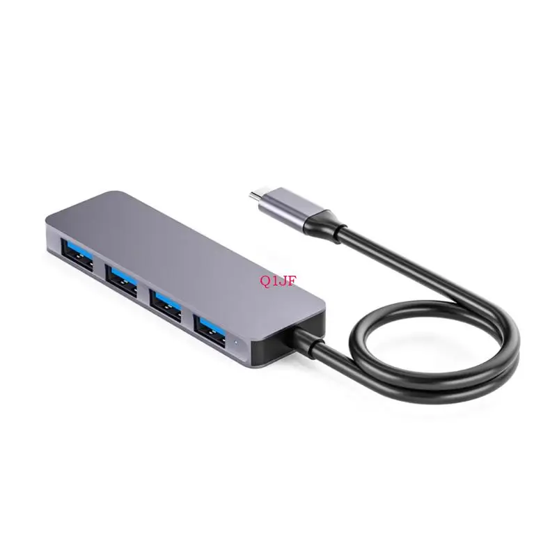 Q1JF USB C/USB nam đến 4 USB Bộ chuyển đổi cáp nữ