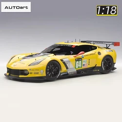 AUTOART 1/18  Chevrolet Corvette C7R Le Mans 2015 #6 4 Car model Car model Racing model static display holiday gift