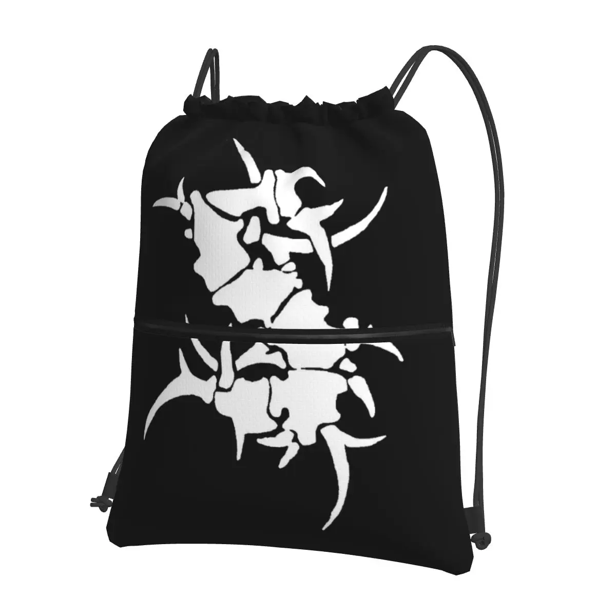 Sepultura Slayer Death Metal Backpacks Portable Drawstring Bags Storage Bag Book Bags for Man Woman Students