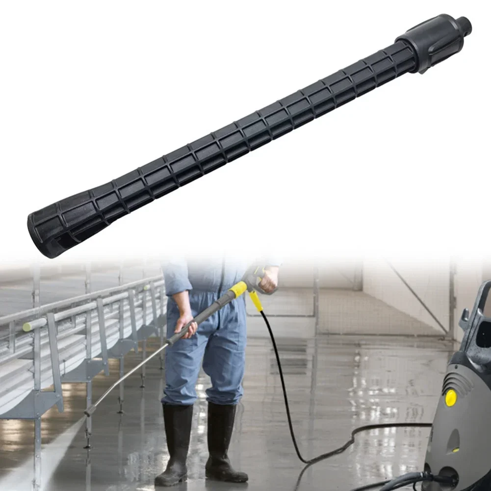 1pc para karcher extensão spray lança para k2 k3 k4 k5 k6 spray de alta pressão limpador haste extensão 445mm plástico
