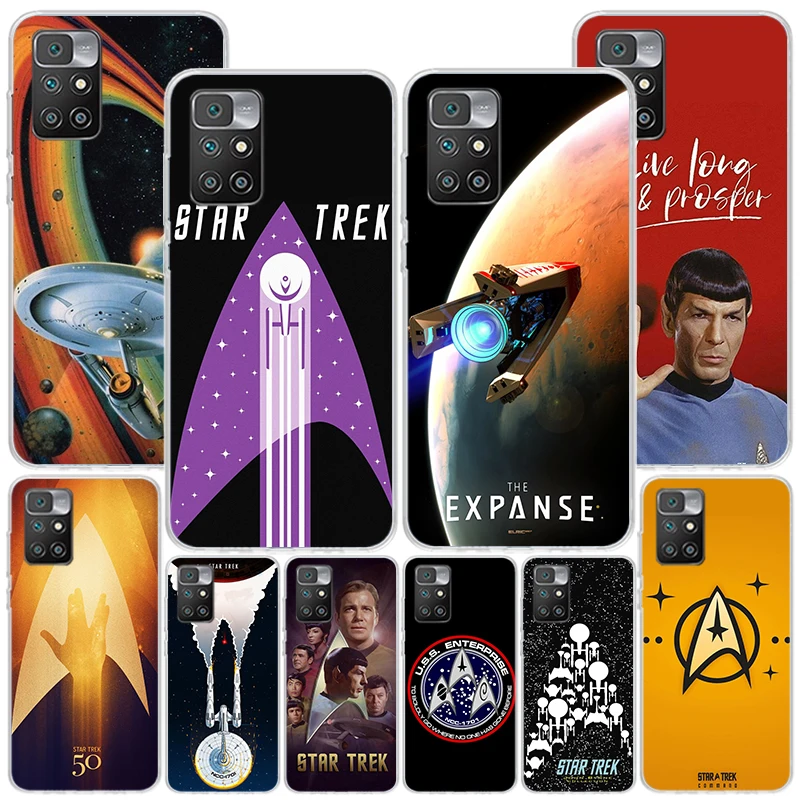 Star Movie T-Trek Phone Case For Xiaomi Redmi 12 12C 10 9 9A 9C 9T 10C 10A 8A 8 7A 7 6A 6 Pro S2 K70 K60 K20 K40 Cover Coque