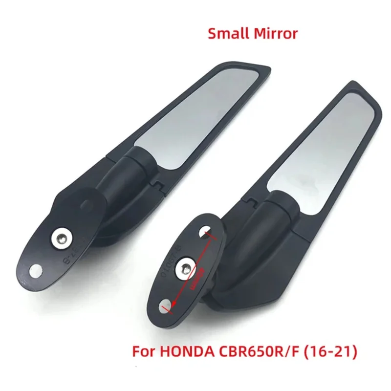 

Suitable for Honda CBR1000RR CBR600RR CBR 250R 300R 400RR 500R motorcycle modification with wind wing rotating rearview mirror