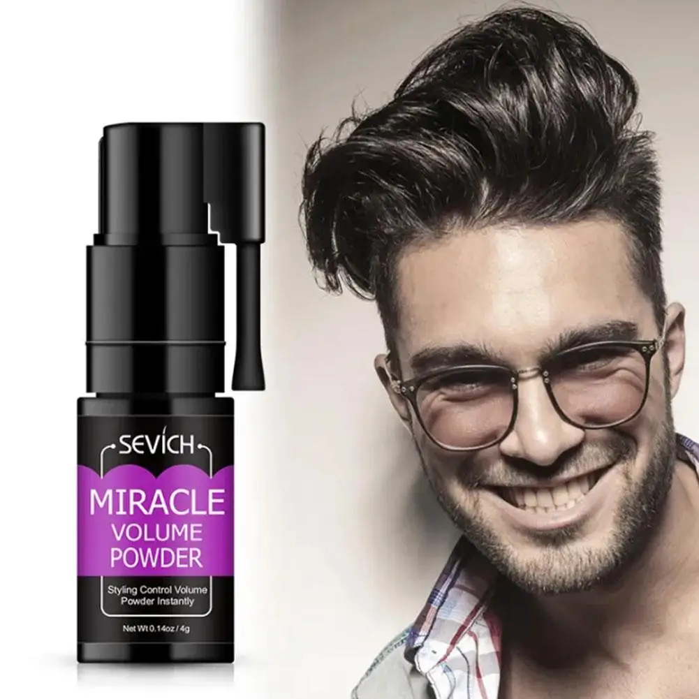 Hair Styling Powder para Homens e Mulheres, Fofo, Volume Up, 360 ° Remover, Óleo Rotativo, Spray, Cabeleireiro, Refrescante, Modelagem, H3E0