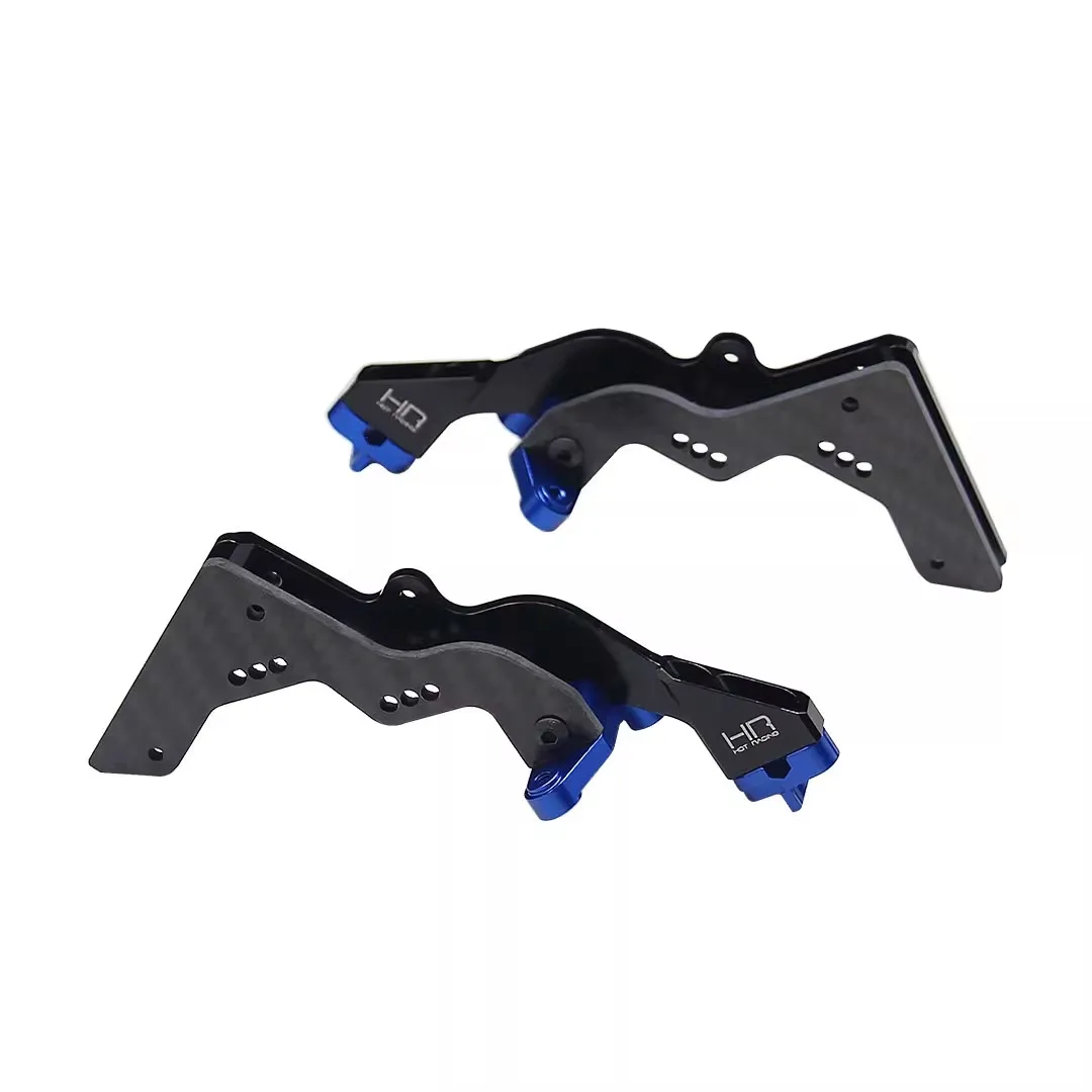 Suporte de choque traseiro de grafite de alumínio HR para Losi 1:10 Baja Rey 2.0