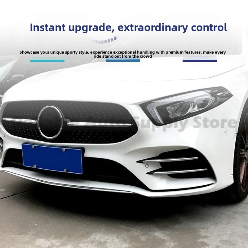 Intake Grille Fog Light Trim For Mercedes-Benz New A-class W177 A180L A200L 2019 Modification Parts