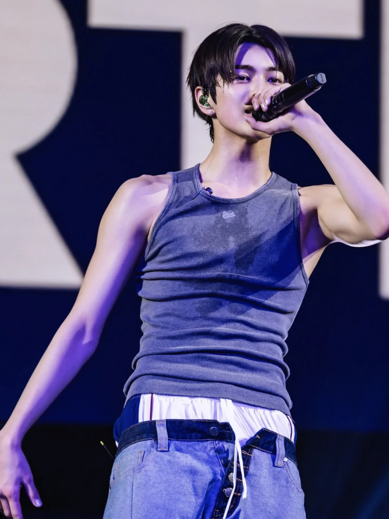 

Мужская повседневная майка ERL 26SS Slim Fit с логотипом, эластичная, из трикотажа, с круглым вырезом, комфортная, весна-лето