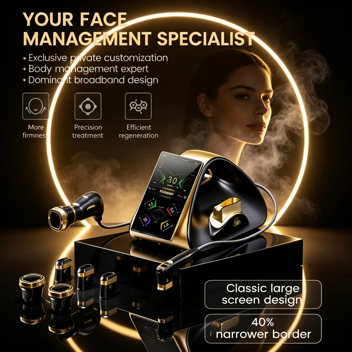 Professional 22D MAX HIFU Machine Beauty Equipment for Face Lifting Skin Tightening Facial Slimming Fat Reduction Latest