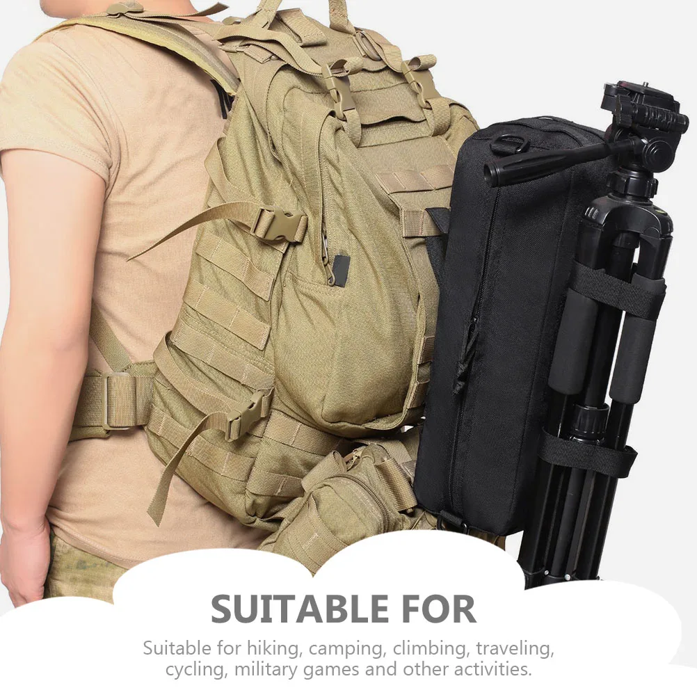 

Large Capacity Outdoor Backpack Camping Bag Multi-Function Storage Bag Anti-Scratch Durable Nylon Mountaineering Pouch Portable