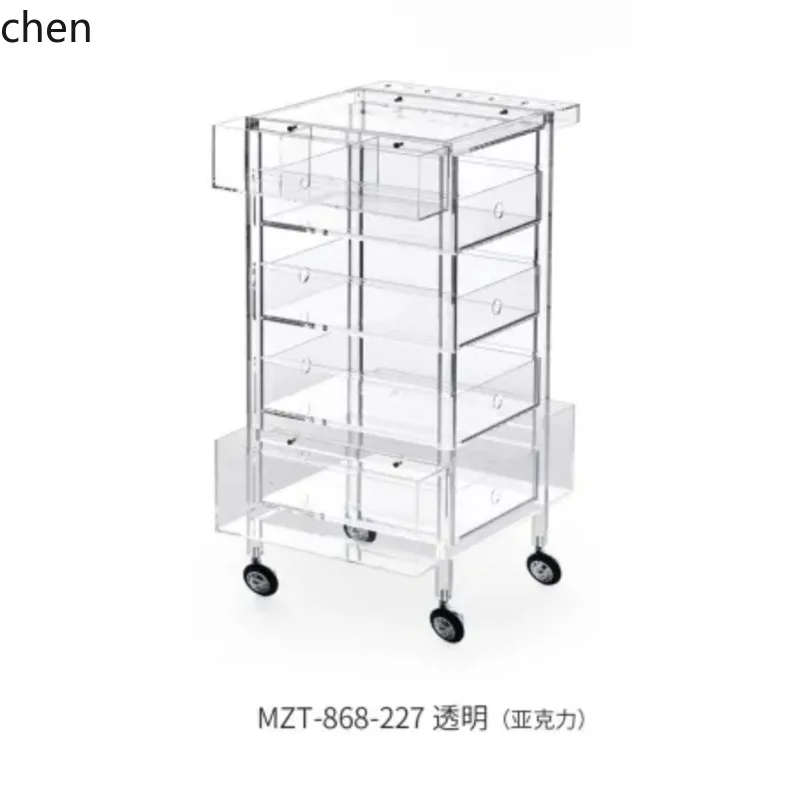 CZ New Internet Celebrity Hair Dye Protection Cream Small Trolley Haircut Hair Extension Barber Shop Special Multifunctional