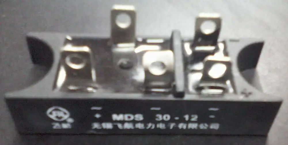 Rectifier control module : MDS30-12 30A 1200V / MDS30-2 MDS30-10 30A 200V/1000V ( Mounting dimensions 68*29 )