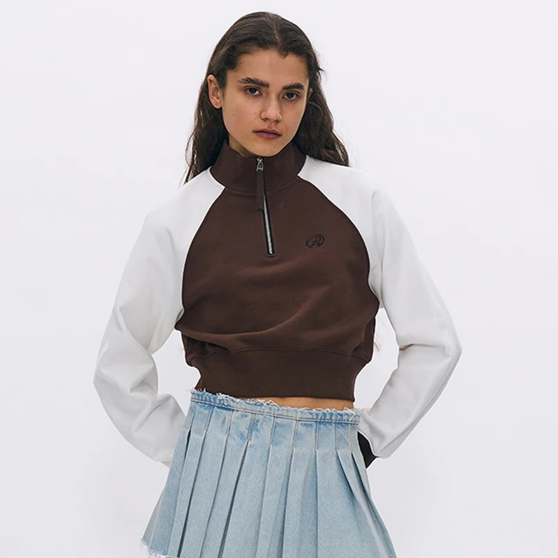 

Худи на молнии Partimento Spring 2025: женская повседневная толстовка с удобной посадкой и длинными рукавами