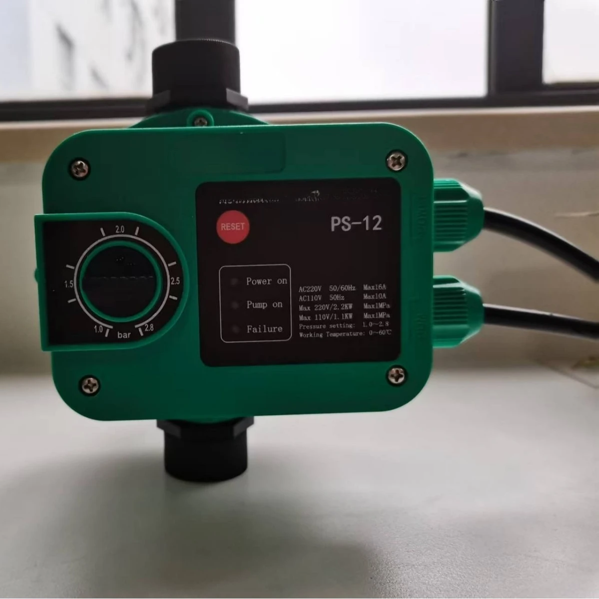 وحدة التحكم في المضخة مفتاح الضغط التلقائي مفتاح ضغط التدفق الإلكتروني SY-PS-12