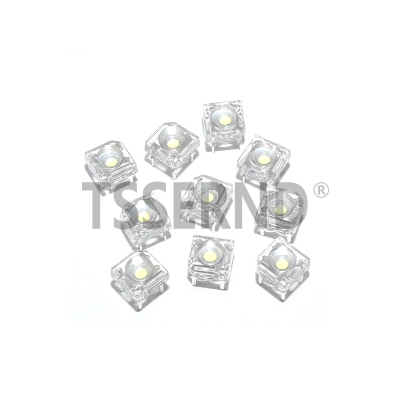 10Pcs 5mm F5 Piranha LED White Red Green Amber Clear 5mm LED Diode Light-Emitting-Diodes 4-pins Piranha LED Diodos Brightnes