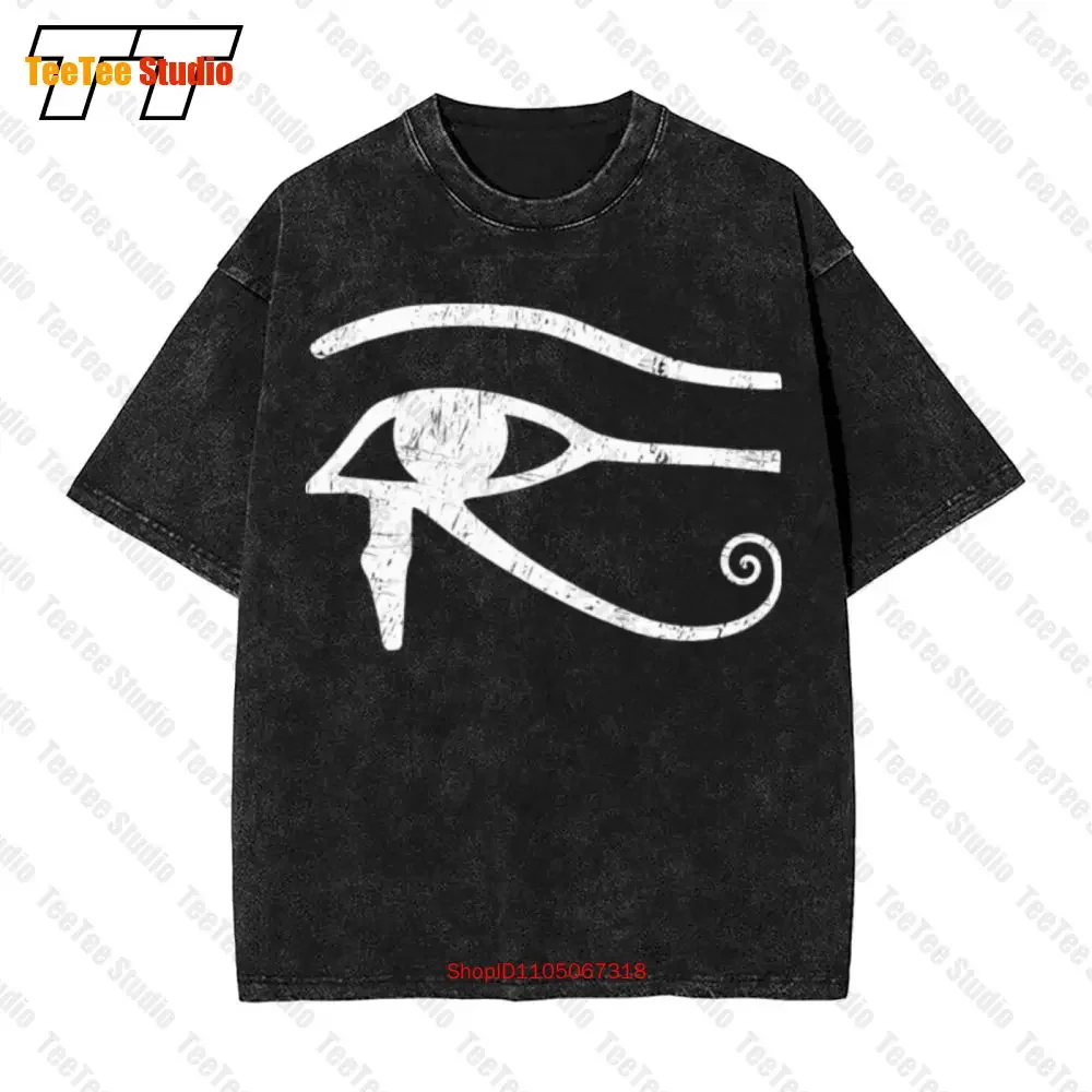Eye Of Horus Ii Sign Vintage Oversized T-Shirt M0SQ