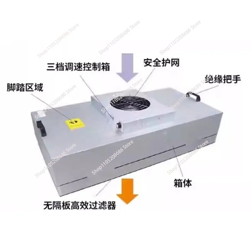 Clean Room  Fan Filter Unit withFilter Standard Laminar Flow   Fan Filter Unit